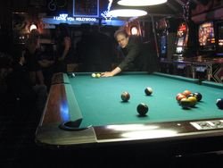 In the Game Room at the Playboy Mansion