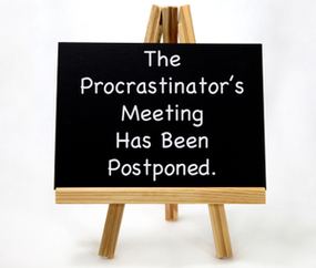 Don't Let Procrastination Sidetrack You