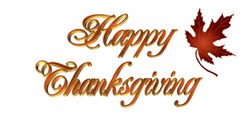 Happy Thanksgiving from Kevin Hogan